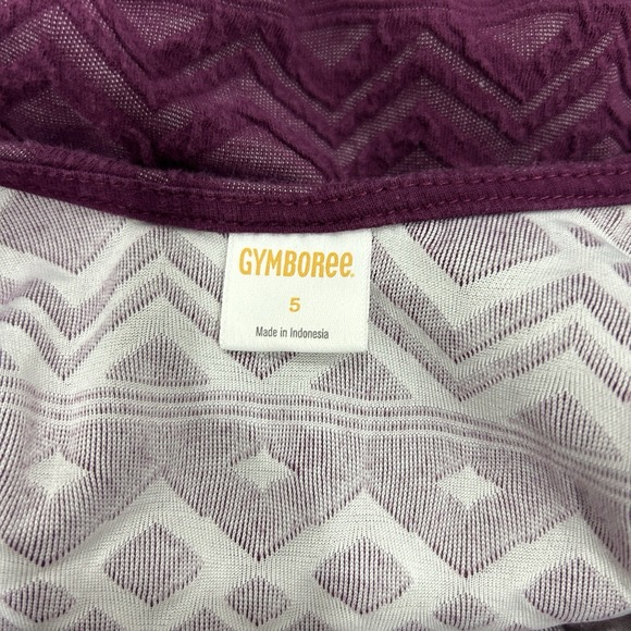 Gymboree Girls Size 5 Short‎ Sleeve Dress with pockets Purple Maroon EUC - Picture 5 of 7
